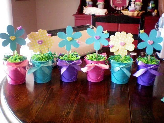 Cómo hacer flores de papel en macetas | manualidades | Pinterest ... Cómo hacer flores de papel en macetas | manualidades | Pinterest ...