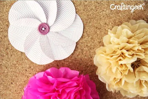 Como hacer flores de papel paso a paso faciles - Imagui Como hacer flores de papel paso a paso faciles - Imagui