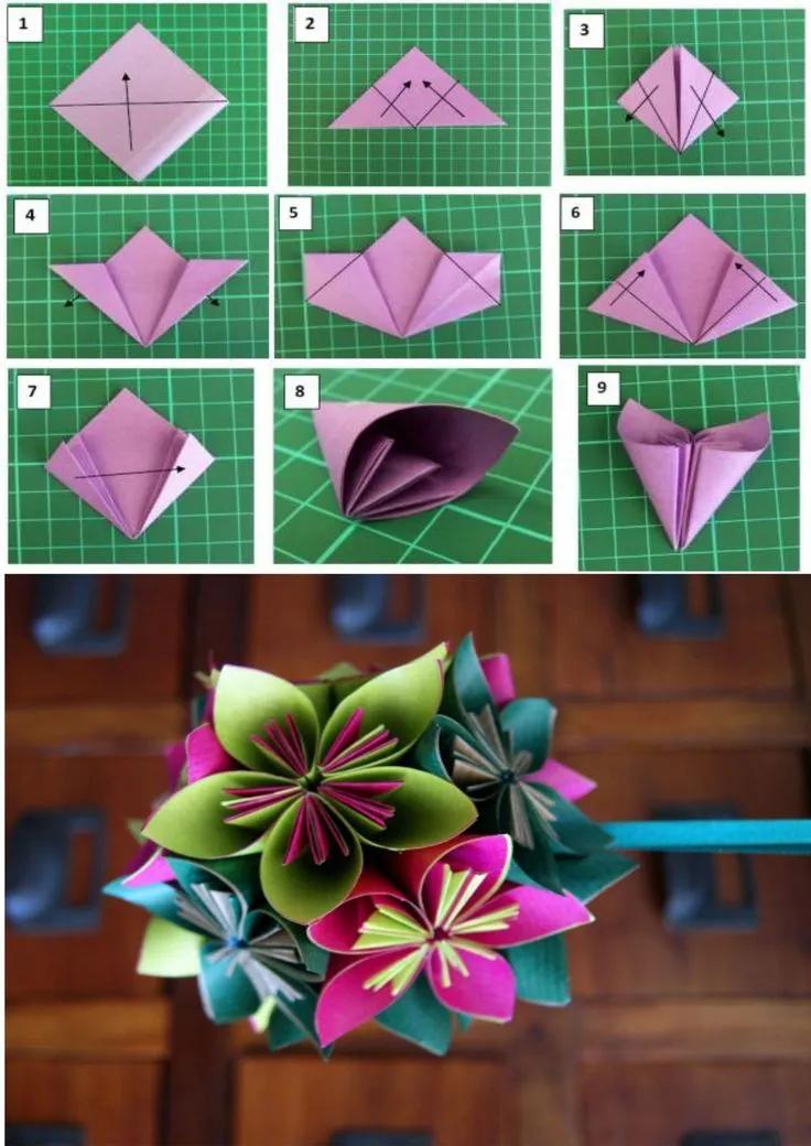 Flores de papel paso a paso | Manualidades | Pinterest Flores de papel paso a paso | Manualidades | Pinterest