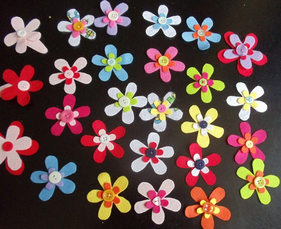 flores para tu pelo (2) | Aprender manualidades es facilisimo. flores para tu pelo (2) | Aprender manualidades es facilisimo.