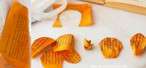 Flores con periódicos y revistas | Manualidades Aprender a Hacer ... Flores con periódicos y revistas | Manualidades Aprender a Hacer ...