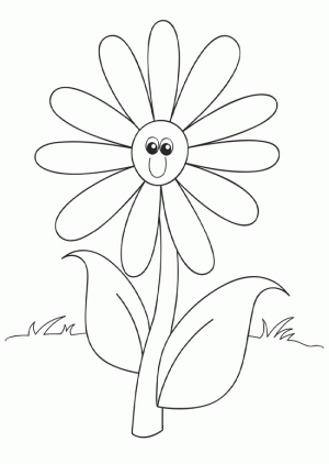 Flores para pintar