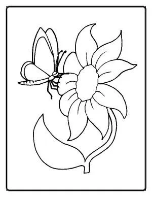Flores para pintar
