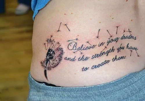 Flores y Plantas - Tatuajes para Mujeres