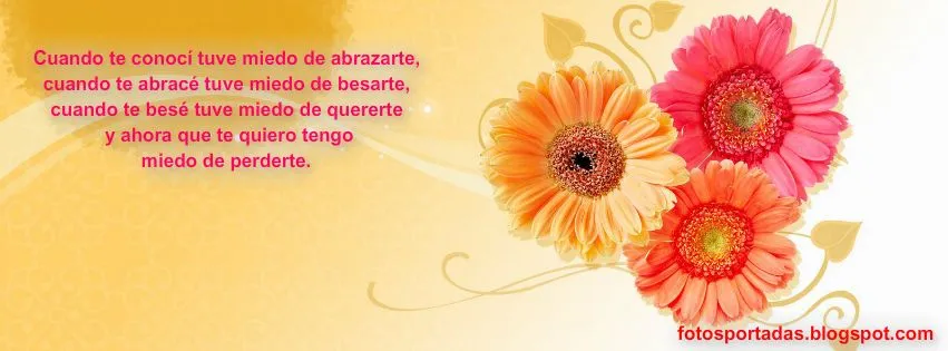 FLORES PARA PORTADAS DE FACEBOOK - Fotos Portadas Bonitas para ...