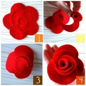 Flores y ramos de fieltro (tutoriales) - Foro Manualidades para ... Flores y ramos de fieltro (tutoriales) - Foro Manualidades para ...