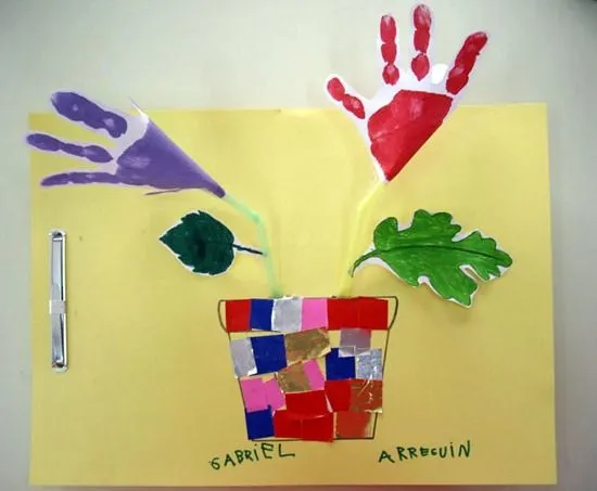 Flores en Relieve para la Primavera | Manualidades Infantiles