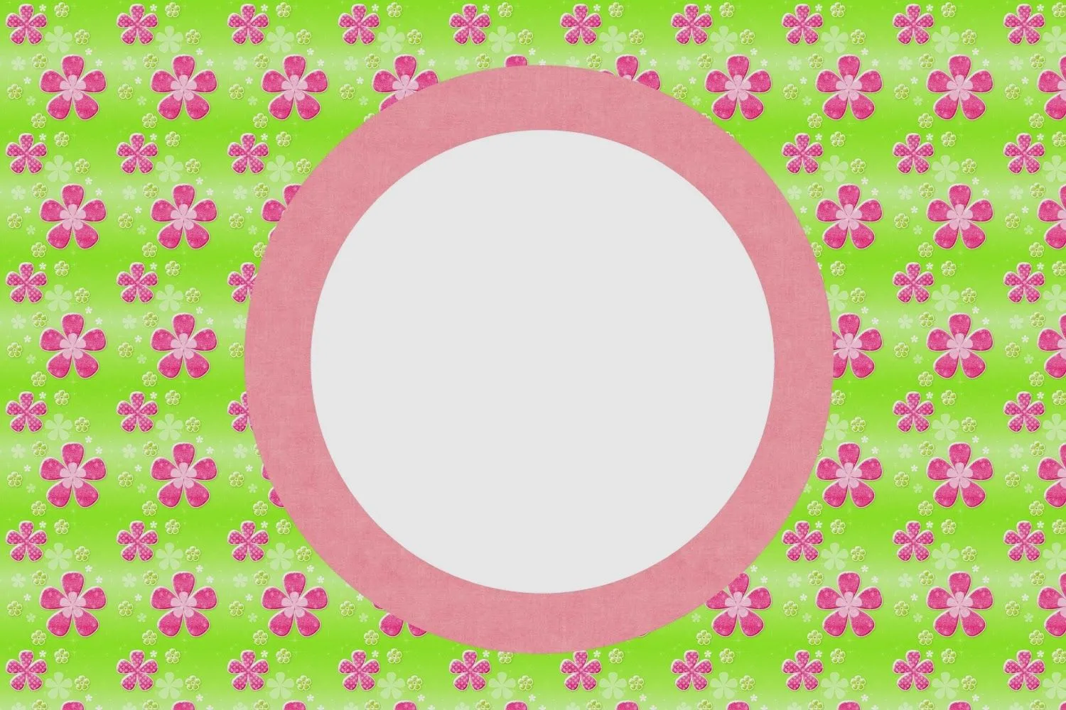 Flores Rosa en Fondo Verde: Tarjetas o Invitaciones para Imprimir ... Flores Rosa en Fondo Verde: Tarjetas o Invitaciones para Imprimir ...