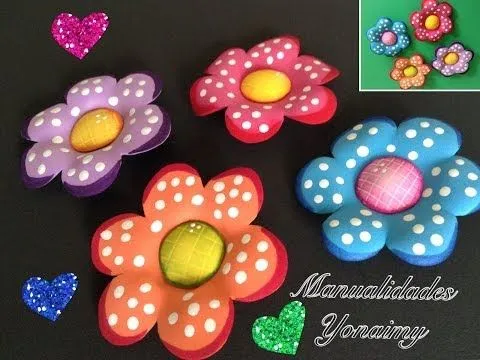 FLORES SENCILLAS DE FOAMY CON TERMOFORMADO - YouTube FLORES SENCILLAS DE FOAMY CON TERMOFORMADO - YouTube