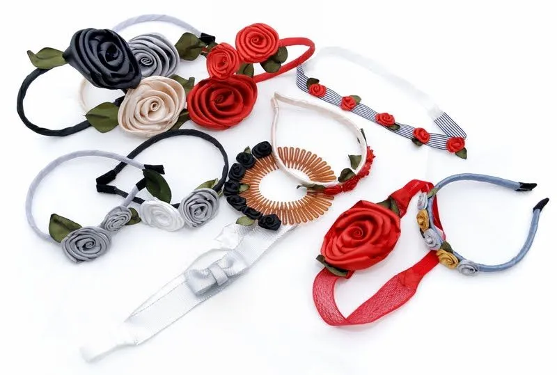 Flores de tela en Accesorios para el cabello | Accesorios vintage ... Flores de tela en Accesorios para el cabello | Accesorios vintage ...