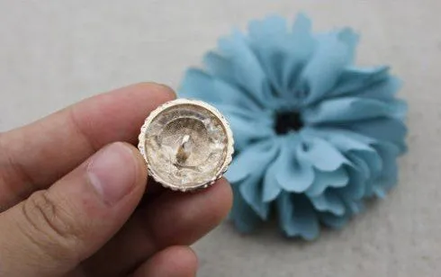Como hacer flores de tela para el pelo paso a paso - Imagui Como hacer flores de tela para el pelo paso a paso - Imagui