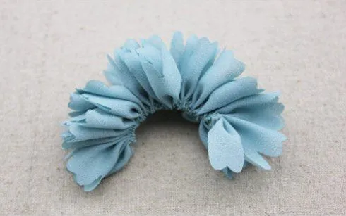 Flores de tela y botones - Guía de MANUALIDADES Flores de tela y botones - Guía de MANUALIDADES