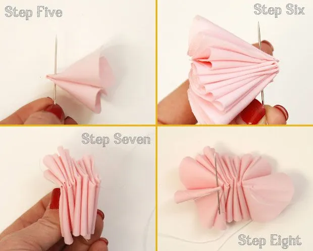 Cómo hacer flores de tela para decorar cupcakes | Manualidades y ... Cómo hacer flores de tela para decorar cupcakes | Manualidades y ...