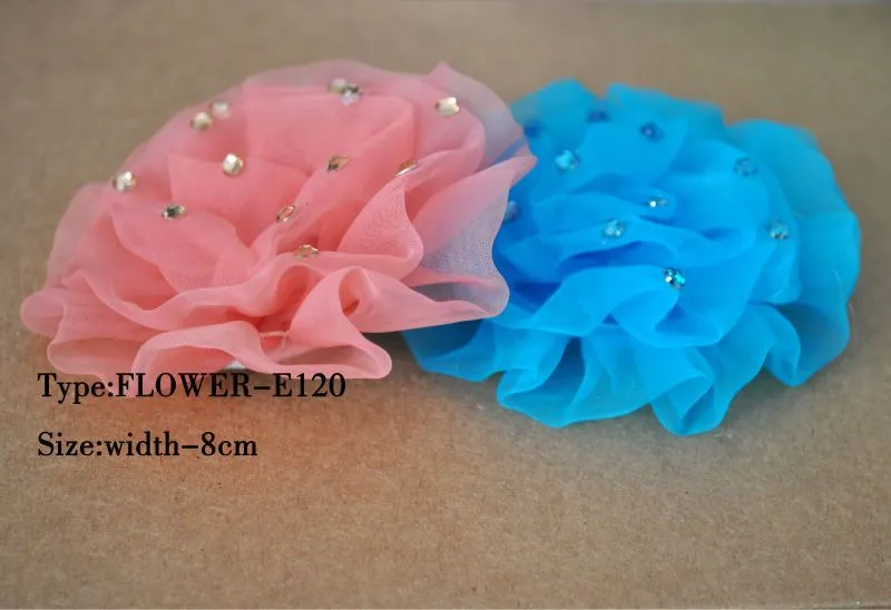 Flores de tela hechas a mano - Imagui