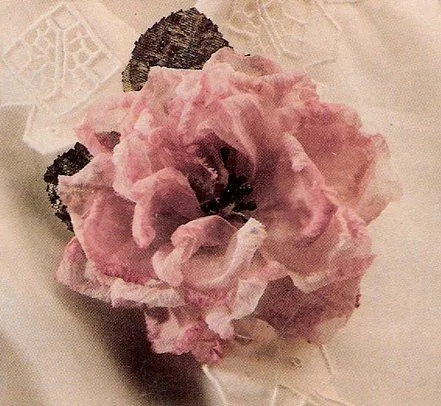 Flores de telas - Imagui
