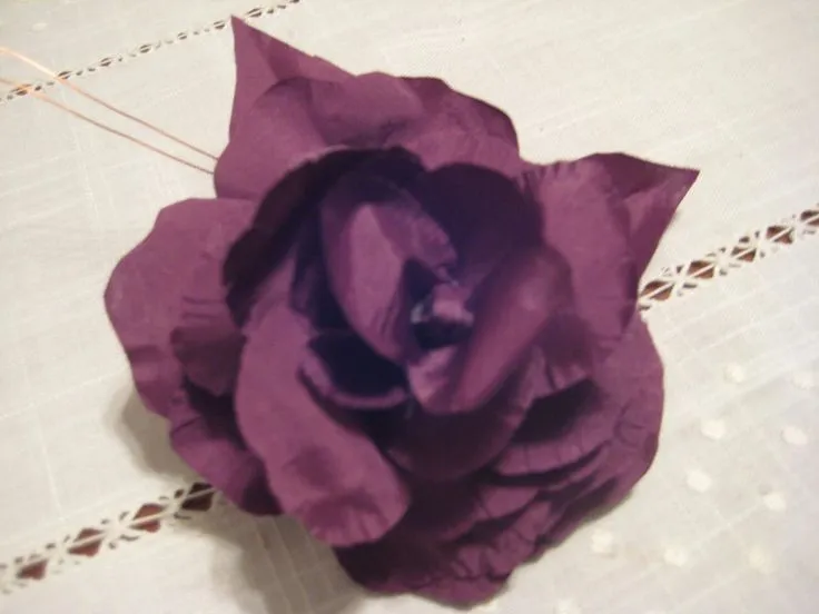 como hacer flores de tela para el trajes de flamenca | Aprender ... como hacer flores de tela para el trajes de flamenca | Aprender ...