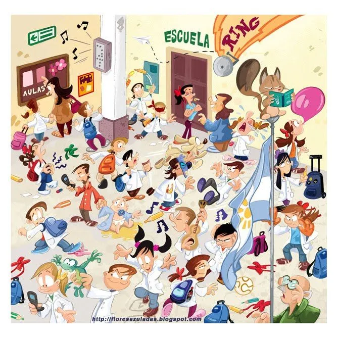 FLORESAZULADAS: ilustraciones & dibujos: dibujitos: el recreo ... FLORESAZULADAS: ilustraciones & dibujos: dibujitos: el recreo ...