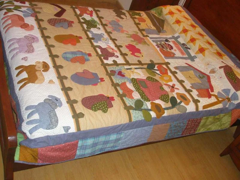 Florguindilla - Patchwork&amp;Quilts: Colchas de cama