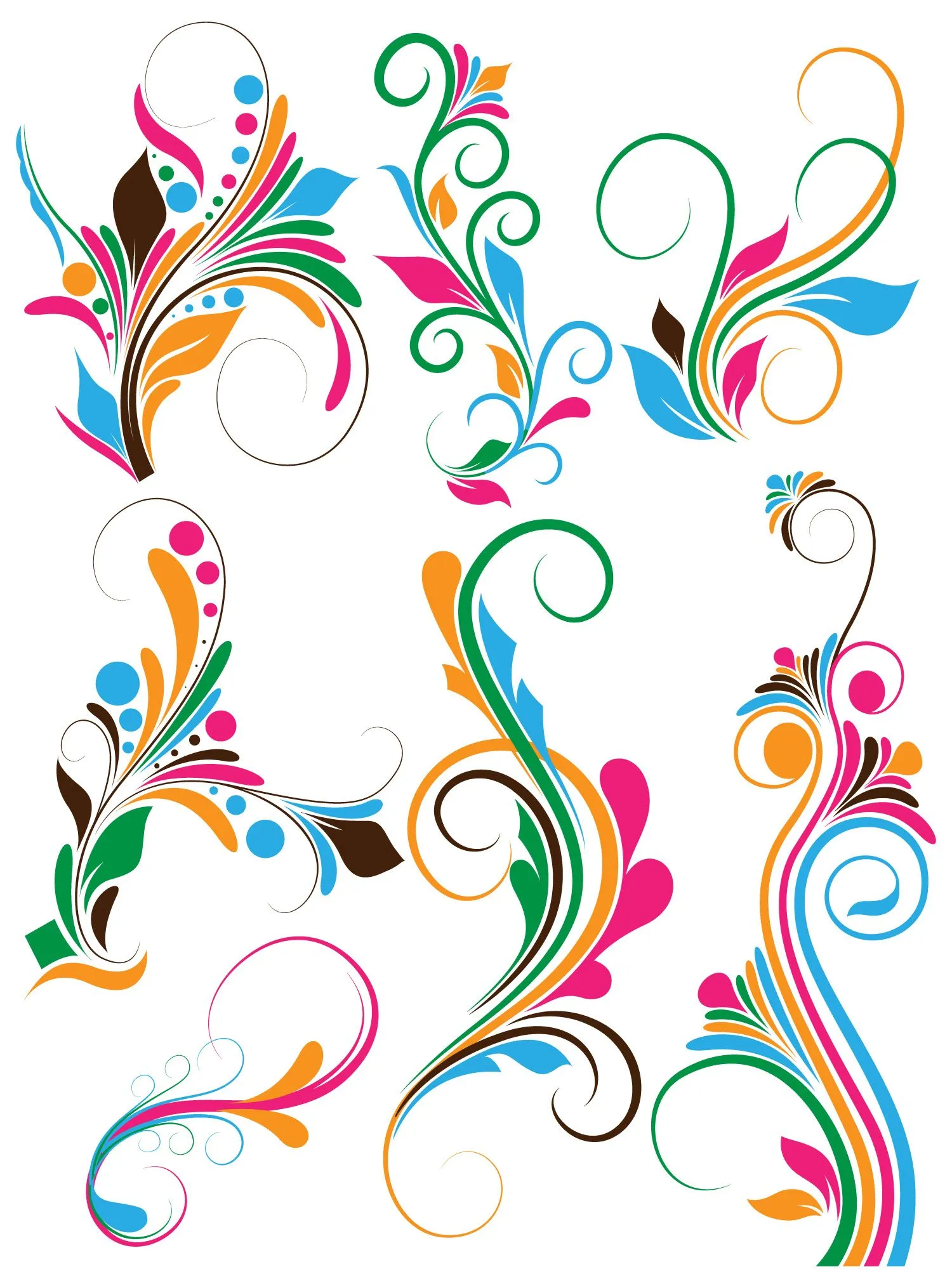 Flourish swirls Vectors, Brushes, PNG, Shapes & Picture | Free ...