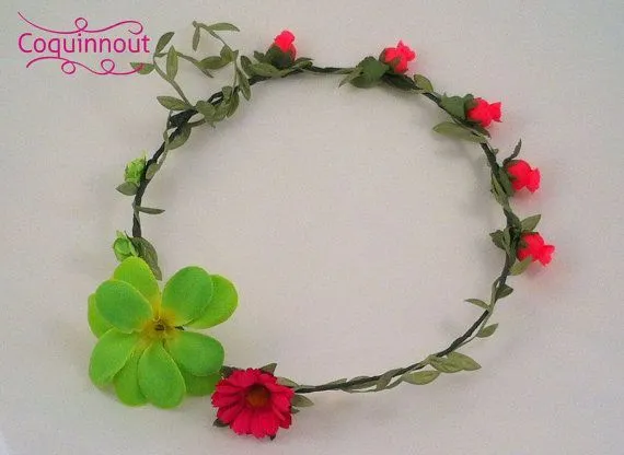 Flower Headband Flower Crown Corona de Flores by Coquinnout ...