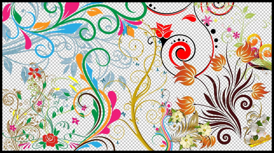 Flowers Vector PNG by HanaBell1 on DeviantArt