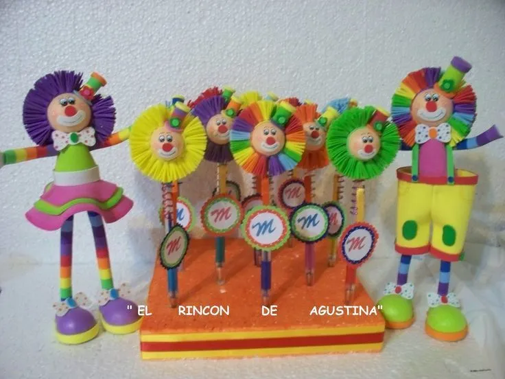 Foami centerpieces payaso | Foam fun | Pinterest | Centerpieces Foami centerpieces payaso | Foam fun | Pinterest | Centerpieces
