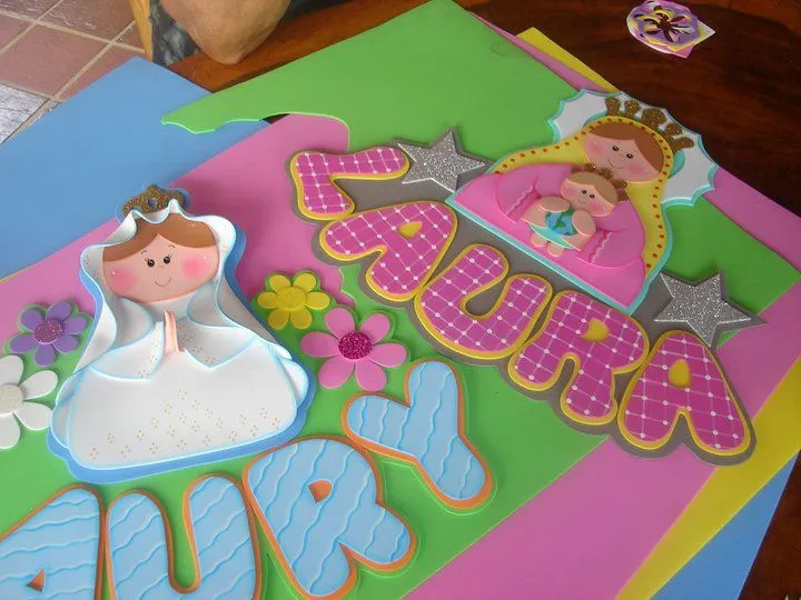 todo foami: Nombres en foami (fiestas, baby shower, bautizo...) todo foami: Nombres en foami (fiestas, baby shower, bautizo...)