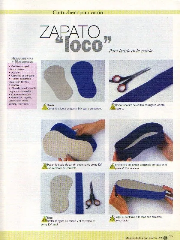 FOAMI: dos zapatos para guardar tus cosas « Variasmanualidades's Blog FOAMI: dos zapatos para guardar tus cosas « Variasmanualidades's Blog