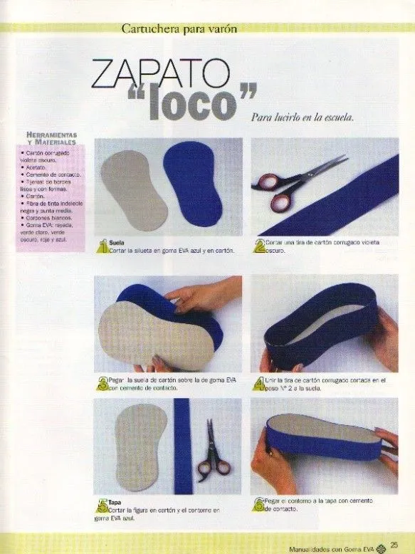 FOAMI: dos zapatos para guardar tus cosas | Variasmanualidades's Blog FOAMI: dos zapatos para guardar tus cosas | Variasmanualidades's Blog