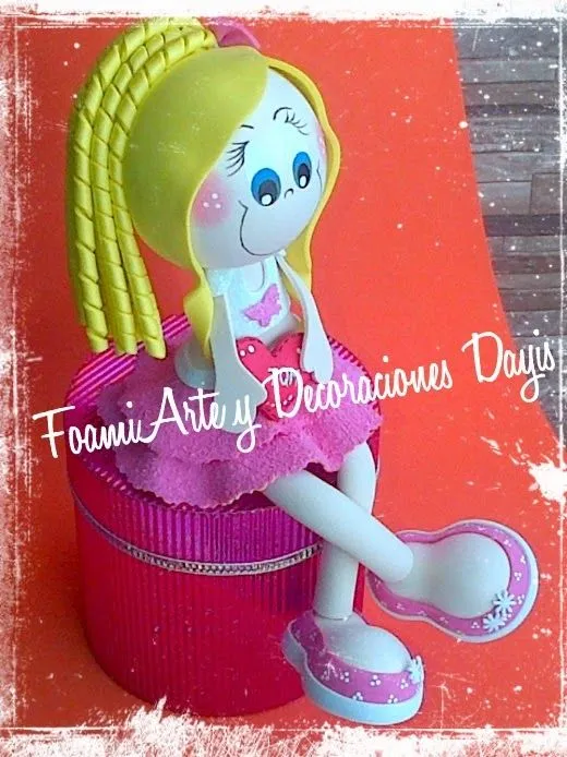 FoamiArte y Decoraciones Dayis: CAJITAS DECORADAS CON FOAMI O GOMA EVA FoamiArte y Decoraciones Dayis: CAJITAS DECORADAS CON FOAMI O GOMA EVA