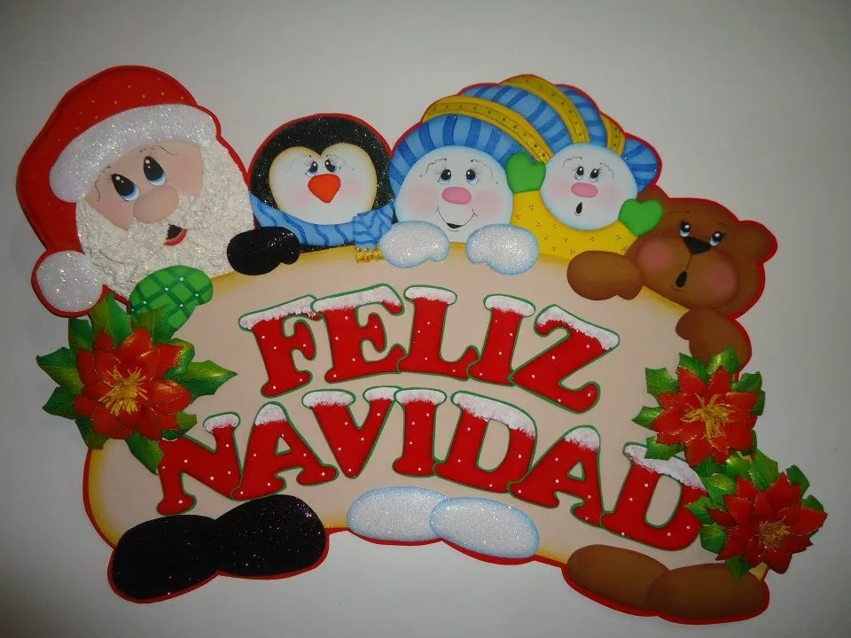 FOAMY: ADORNOS NAVIDEÑOS