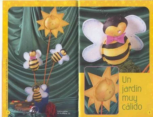 FOAMY EN 3D: para decorar el jardín, lapiceras, excelente idea ... FOAMY EN 3D: para decorar el jardín, lapiceras, excelente idea ...