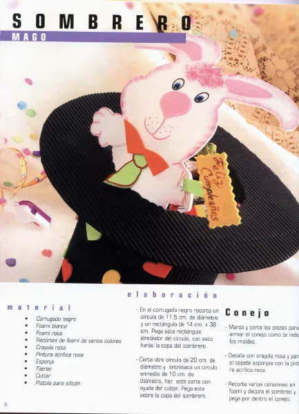 FOAMY : 50 dulceros, ranas, aviones, cajas, sombreros, dragones ...