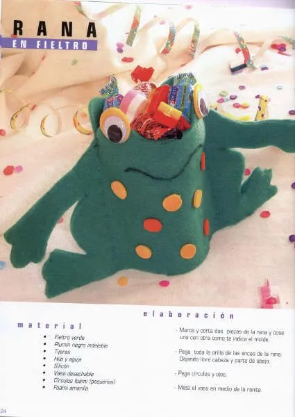 FOAMY : 50 dulceros, ranas, aviones, cajas, sombreros, dragones ... FOAMY : 50 dulceros, ranas, aviones, cajas, sombreros, dragones ...