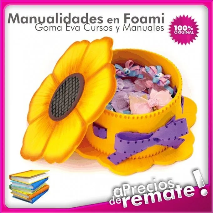 Manualidades Foamy | Patrones Moldes | Videotutoriales | Goma Eva ...