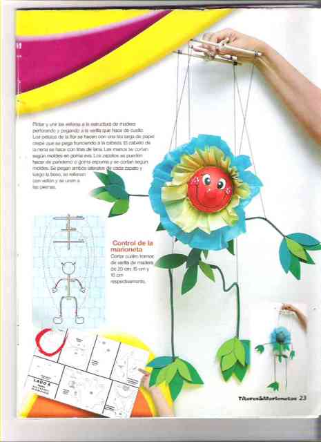 FOAMY Y FIELTRO: títeres y marionetas de goma eva y tela » scan0021 ...