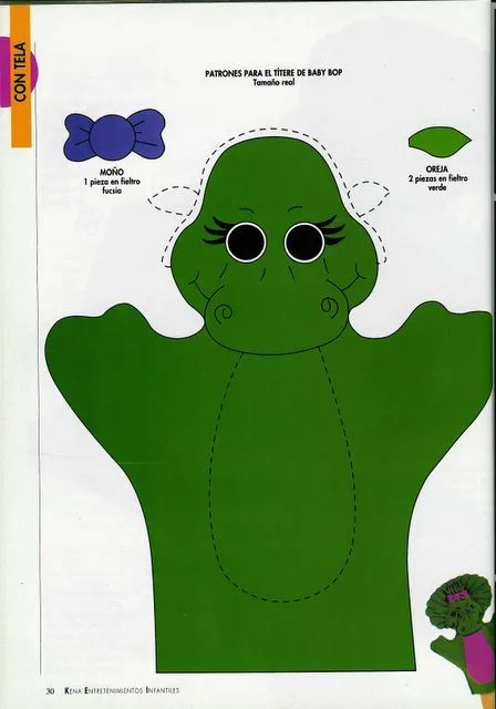 Visera de cocodrilo en foami - Imagui