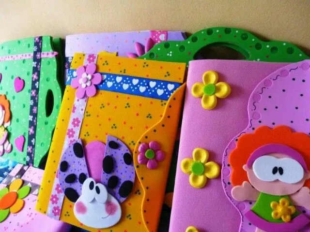 Cuadernos decorados | libretas en goma Eva. | Pinterest Cuadernos decorados | libretas en goma Eva. | Pinterest