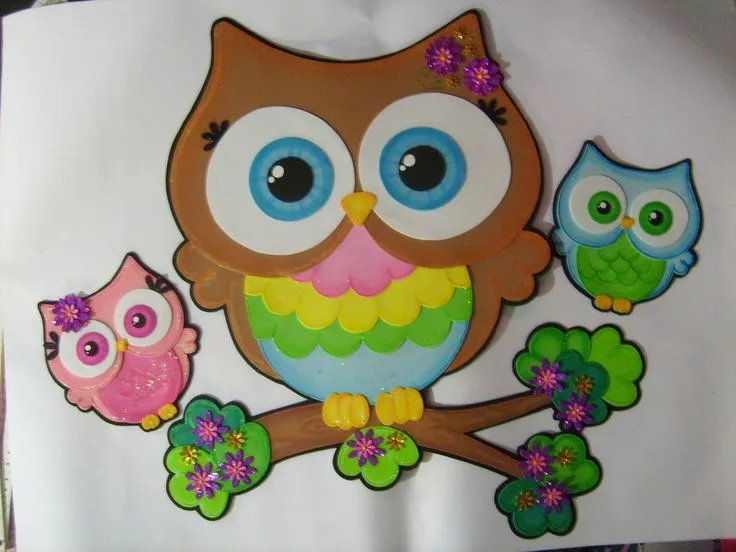 MANUALIDADES YONAIMY: BUHOS HECHOS DE FOAMY O GOMA EVA ... MANUALIDADES YONAIMY: BUHOS HECHOS DE FOAMY O GOMA EVA ...