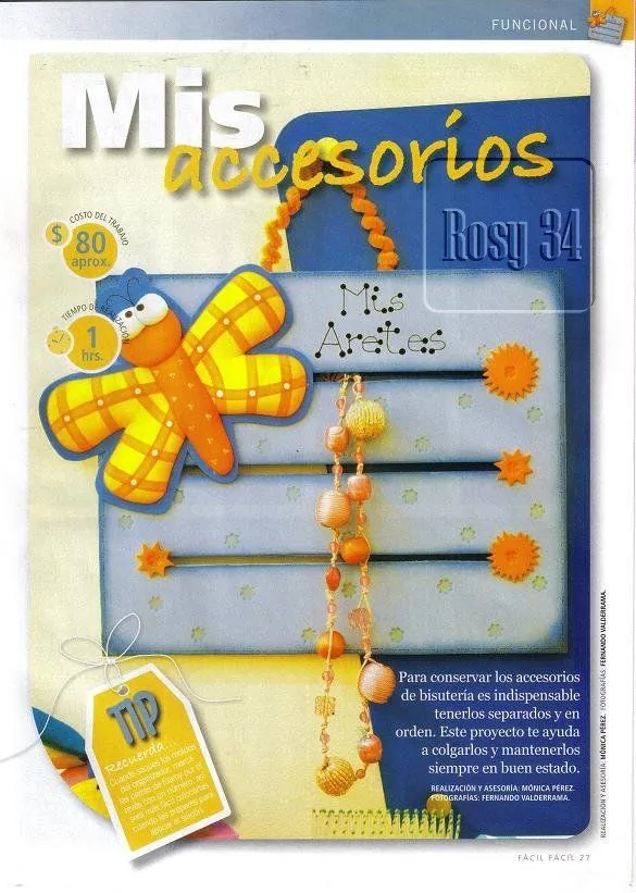 para descargar la revista con los moldes y las instrucciones, picar en ...