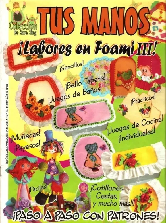 FOAMY: Juegos de baños, muñecas payasos, juegos de cocina, cotillones…todo paso a paso y con los patrones | Variasmanualidades's Blog FOAMY: Juegos de baños, muñecas payasos, juegos de cocina, cotillones…todo paso a paso y con los patrones | Variasmanualidades's Blog