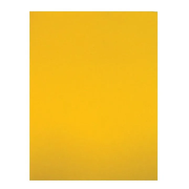 Foamy Liso Amarillo Mango Carta Paquete/24 pzas Megafumi | Papelería del Ahorro