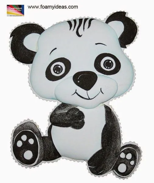 FOAMYIDEAS: Animales de selva en foamy