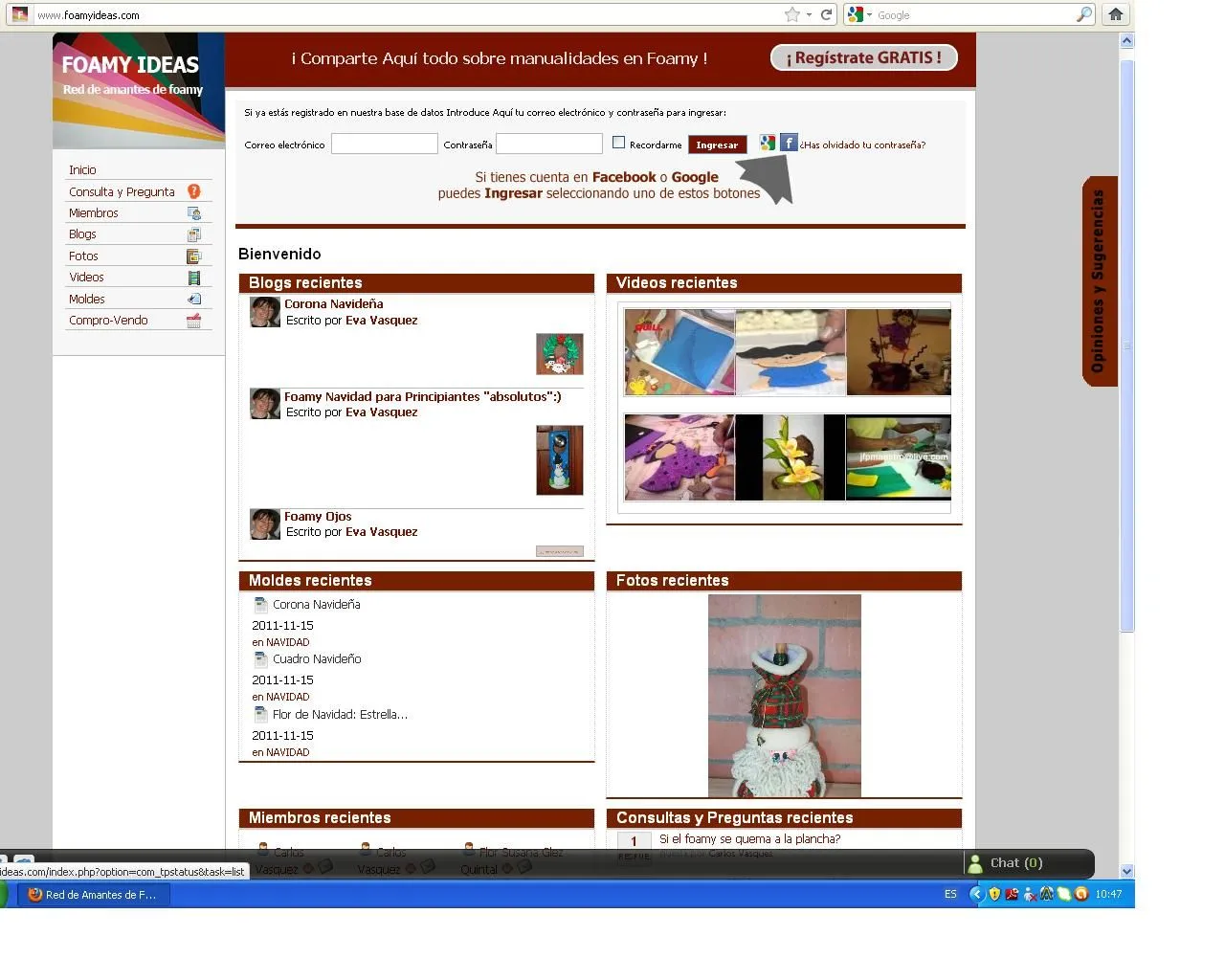 FOAMYIDEAS: noviembre 2011