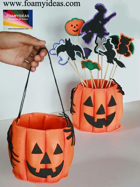 FOAMYIDEAS: Aquí recogerás los dulces de Halloween y ... FOAMYIDEAS: Aquí recogerás los dulces de Halloween y ...