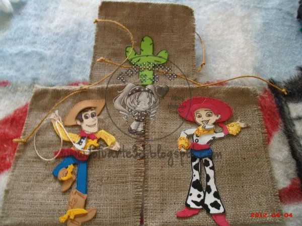 Fofuarte 3-D: Dulceros (bolos) Woody y Jessy la vaquerita Fofuarte 3-D: Dulceros (bolos) Woody y Jessy la vaquerita