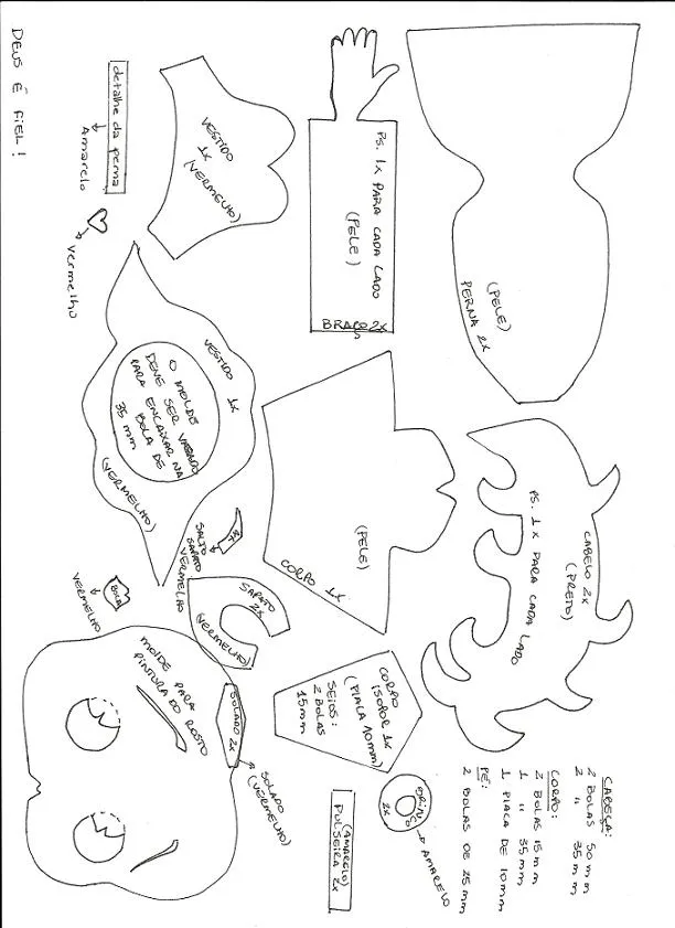 Fofucha Betty Boop con moldes de la web.. - Página 4 Fofucha Betty Boop con moldes de la web.. - Página 4