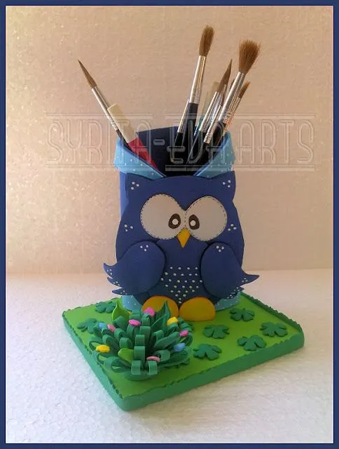 fofuchas-syrita.eva-arts: Buho porta-