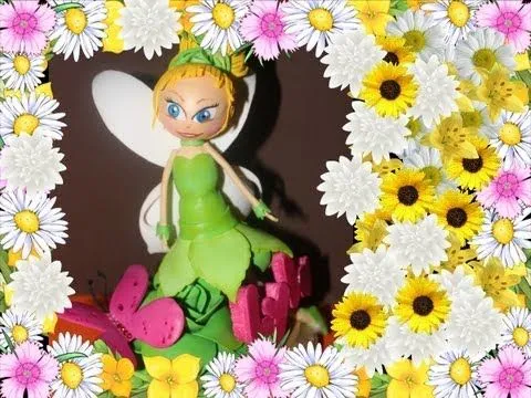 FOFUCHA CAMPANITA EN GOMA EVA TINKER BELL cabeza manos pies pelo ... FOFUCHA CAMPANITA EN GOMA EVA TINKER BELL cabeza manos pies pelo ...