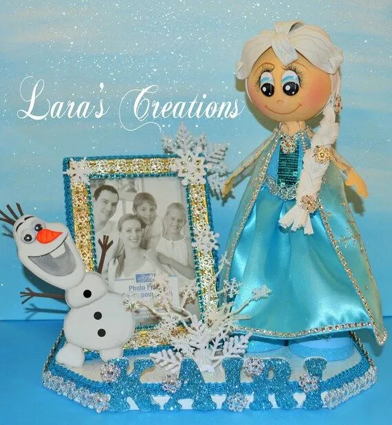 Fofucha Dolls Fofucha Frozen Elsa por LarasCreationsShop en Etsy